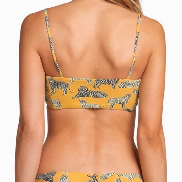 Rare Boys + Arrows Hezeus Bikini Top in Cat - Picture 3 of 7